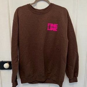Harry Styles FINE LINE Tour/ Album Brown Crewneck Sweater | Size Medium (unworn)